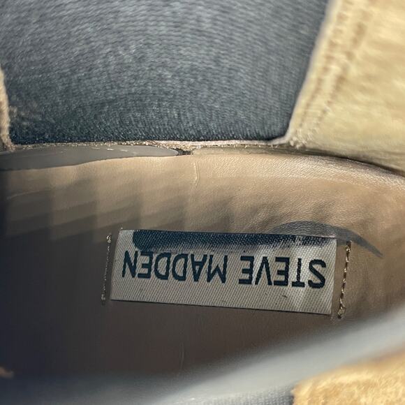 Steve Madden Women's Rhiannon Chelsea Boot Brown Suede Size 7M - Picture 8 of 14